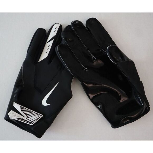 Nike Men's Sz 4XL Black Vapor Jet 5.0 Cold Weather Wide-Receiver Football Gloves - Picture 1 of 5